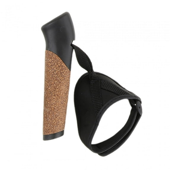 Miulika Handle Pole Handle Grip Fits 18mm Pipe Diameter with Wrist Strap Cane Handle Grip for Outdoor Photography