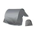 thumbnail image 1 of Miulika Instant Canopy Automatic Shade Tent Park Camping Mini Beach Head Sun Shelter Gray, 1 of 8