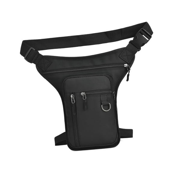 Miulika Multifunctional Fanny Packs, Waterproof Polyester, Black