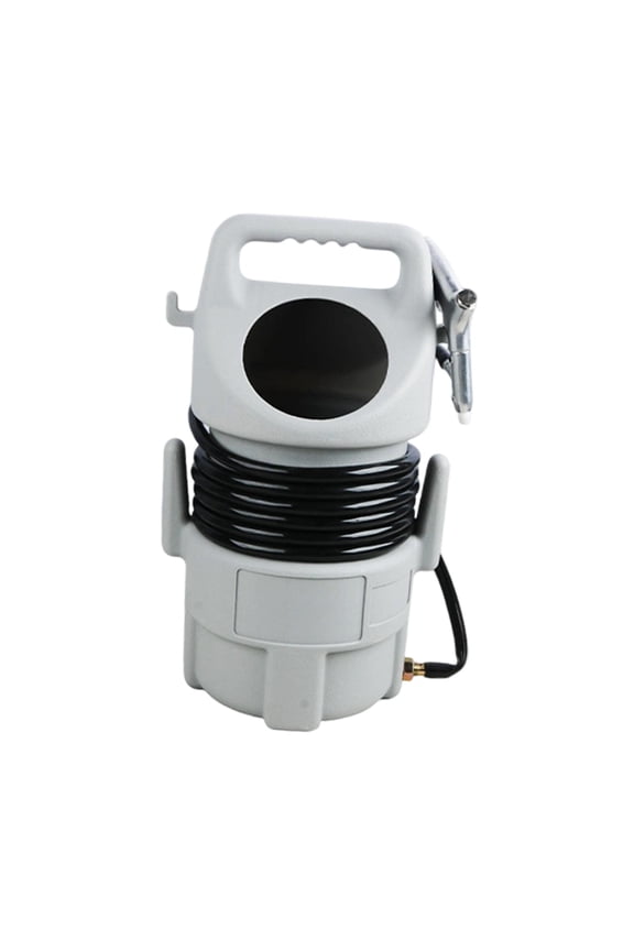 Portable Sand Blasting Kit Sandblasting Kit Sandblasting with 4 Nozzles 4.5M Hose Abrasive Blasting Bucket Versatile Gray