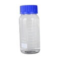 thumbnail image 1 of Miulika Reagent Bottles Media Bottle Clear Round Scientific Sample Bottles Liquids Storage Bottles for Laboratories Storage at Home , 1000ml, 1 of 9