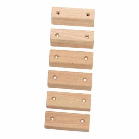 Miulika Rock Climbing Holds Climbing Training Board Forearm Exerciser Fingerboard Hand Grip Strengthener for Exercise Climber Athlete Style A