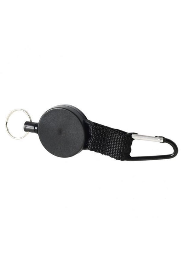 Set of 3 Keychains with Carabiner Hook And Heavy Duty Cable Keychains, , Black A, 2 Pcs