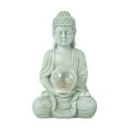 thumbnail image 1 of Miulika Solar Outdoor Garden Statue Light Lamp Buddha Figurine for Courtyard Outside, 1 of 9