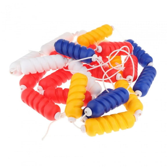 Miulika Swimming Pool Divider Rope Dividing lanes Line 5M Length Equipment High Visibility Float Line Pool Supplies for Beach Shallow 6cm Dia