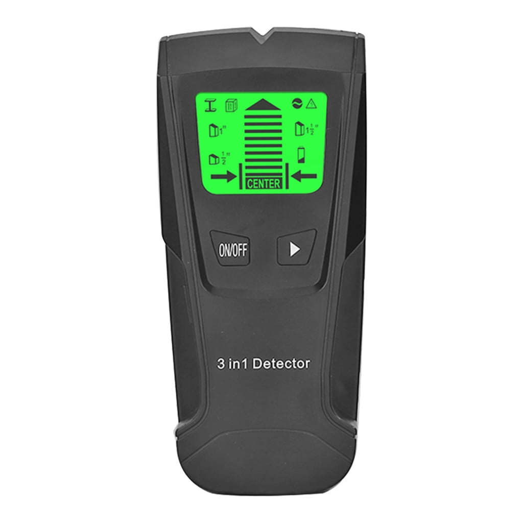 Miulika Wall Detector Scanner 3 in 1 Detector Finder Wall Detector Sensor with LCD Display for Wood, Metal Studs, Joists, Beams, Metal Pipes, Floors, Ceilings