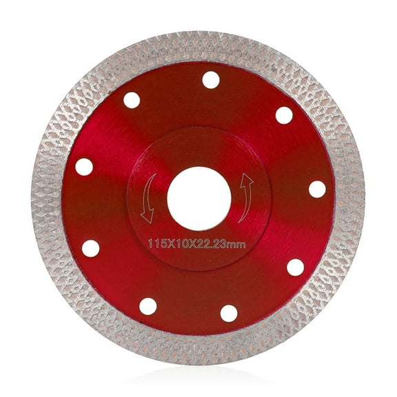 Miuline 4.5"/5" Diamond Saw Blade Cutting Disc Wheel for Cutting Porcelain Tiles Granite Marble Ceramics Works with Tile Saw and Angle Grinder