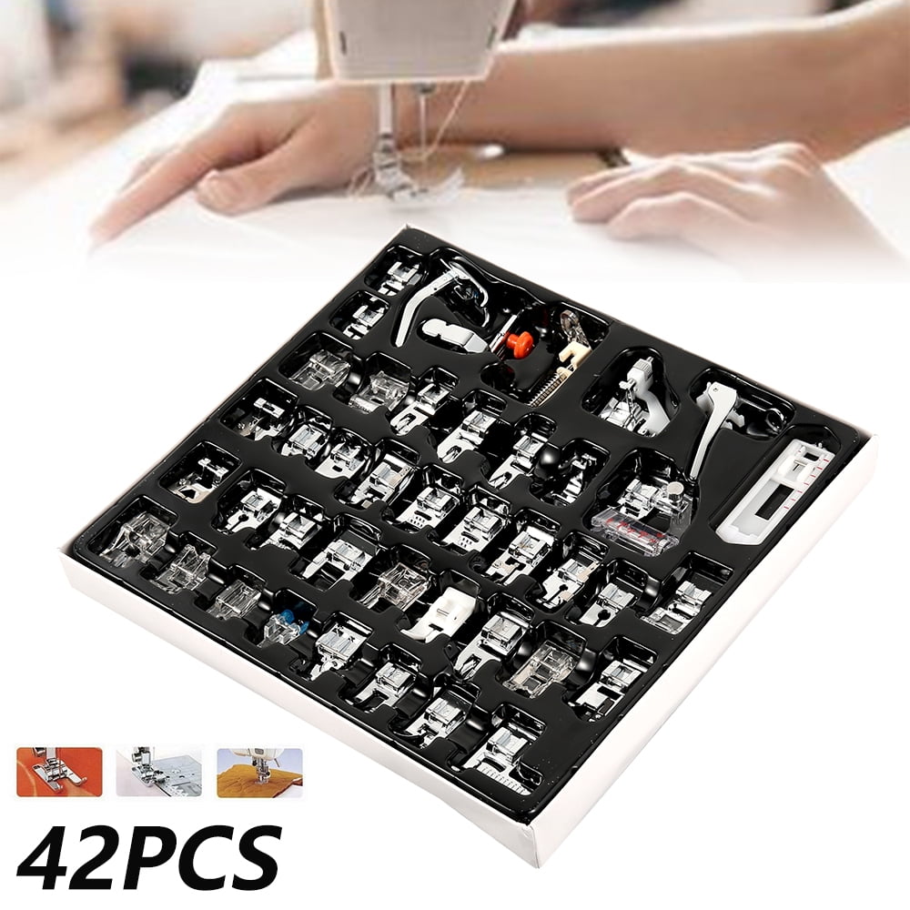 Miuline 42piece Presser Feet Presser Foot Accessory Set Sewing Machine