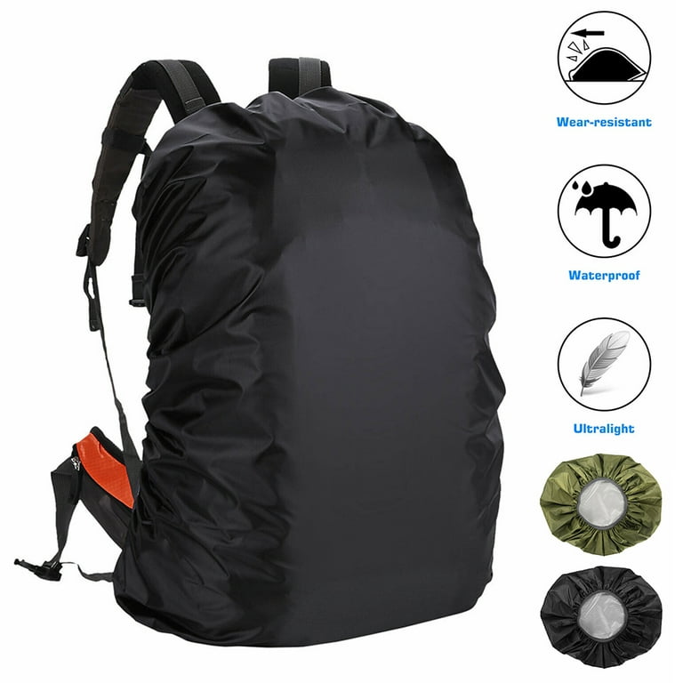 Miuline Backpack Rain Cover 30 65L Upgraded Waterproof Backpack Cover with Adjustable Cross Strap Strengthened Layer Walmart