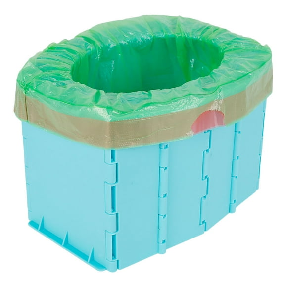 Miuline Camping Toilet Kids Portable Folding Toilet Baby Commode Potty Car Toilet Seat For Long Road Trips, Beach, Camping, Play Field, Train, Outdoors And Household