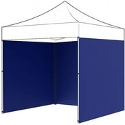 Miuline Canopy Sides Panels, 6 x 1.9m Tent Gazebo Side Panel Waterproof Garden Shade Top Tent Surface Only One Side Shelter Tent Canopy Wall Panel (Blue)