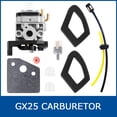 thumbnail image 1 of Miuline Carburetor Carby for Honda GX25 GX35 Whipper Snipper BrushCutter Carburettor Pruner, 1 of 11