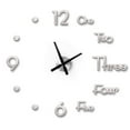 thumbnail image 1 of Miuline DIY Digital Wall Clock 3D Sticker Modern Design Large Silent Clock Home Office Decor Wall Watch, 1 of 11