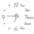 thumbnail image 1 of Miuline DIY Digital Wall Clock 3D Sticker Modern Design Large Silent Clock Home Office Decor Wall Watch, 1 of 11