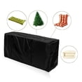 thumbnail image 1 of Miuline Furniture Cushion Storage Bag Heavy Duty Waterproof 210D Oxford Fabric Rectangle Furniture Seat Protector Cushion Cover, 1 of 11