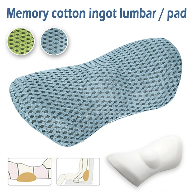 Lumbar Support Pillow for Sleeping, Memory Foam Neo Cushion Back