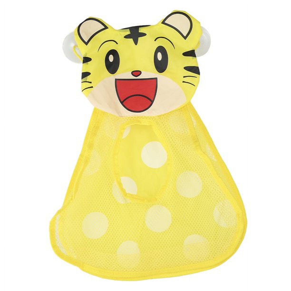 Miuline Kids Bath Toys Organizer,Panda Frog Tiger Shape Mesh Bag With