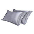 thumbnail image 1 of Miuline Satin Pillowcase, 1/2 pcs Pack Silky Satin Pillowcases For Hair and Skin Pillowslip With Envelope Closure, 1 of 5