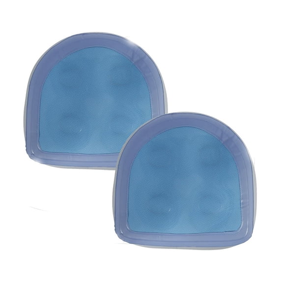 Miuline Spa and Hot Tub Booster Seat Pad, Inflatable Bathtub Massage Mat,Spa Booster Seat,Waterproof Bath Pillow with Suction Cup Mesh For Home Hot Tub Spa