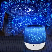 Miuline Star Night Light Projector Rotating Starry Sky Projection Romantic Star Sky Lighting Lamp USB Charging for Gifts Kids Adults Room Home Living Room Decoration