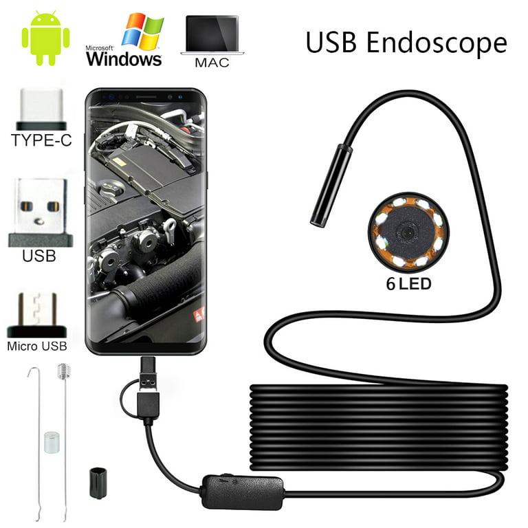USB Endoscope Cameras: Endoscopes for Android OS