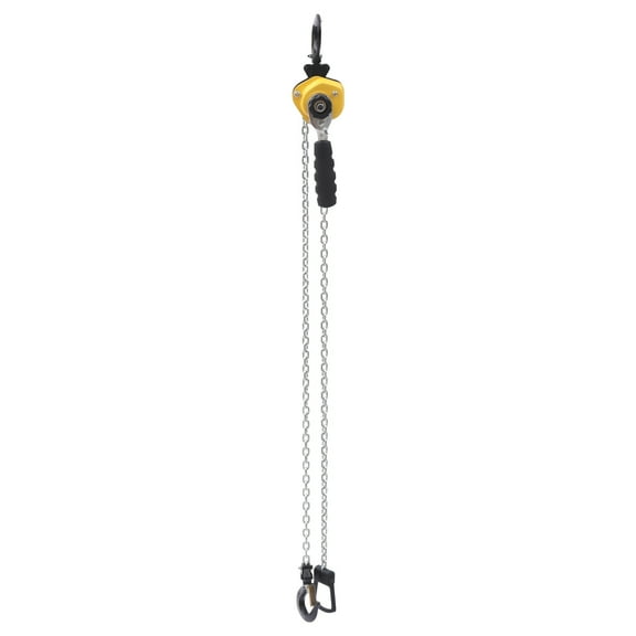 Miumaeov 1/4 Ton Lever Block Chain Hoist Come Along Puller Ratchet Type 5FT Lift 550Lbs