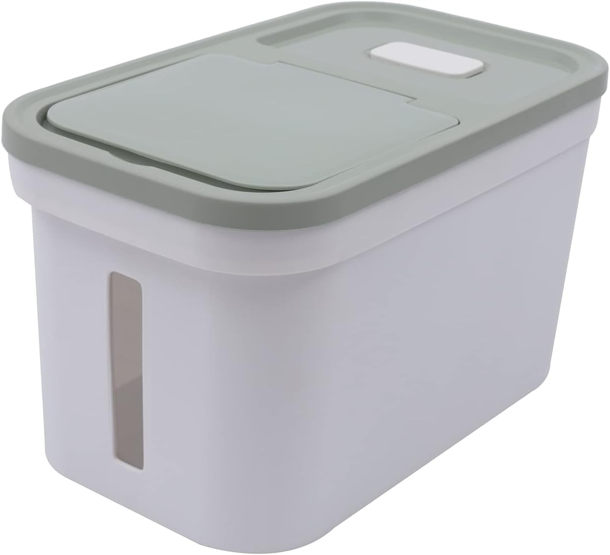 Miumaeov 10 kg Large Food Storage Container, Flour Rice Dispenser, Airtight Container for Food