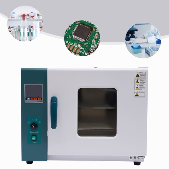 Miumaeov 1000W Lab Forced Air Convection Drying Oven 1.5 Cu Ft Constant Temperature Blast Drying Oven Industrial Digital Lab Thermostatic Electric Incubator Box 110V Rt+10-250C up to 300C