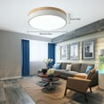 thumbnail image 1 of Miumaeov 11.8 Inch LED Flush Mount Ceiling Light 24W 3000K/4000K/6000K Dimmable Round Acrylic Flat Panel Light Minimalist Ceiling Light Fixture for Living Room Dining Room Bedroom Kitchen, 1 of 8