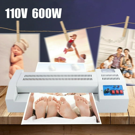 Miumaeov 110V 600W Thermal Laminator Film Lamination Machine Suitable For A3 A4 Size