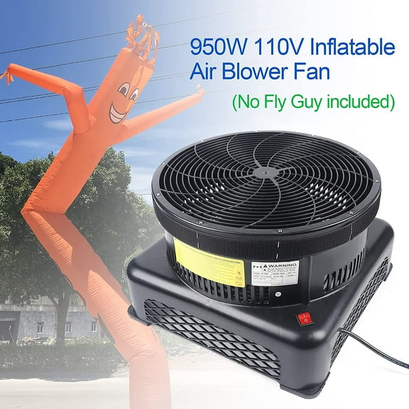Miumaeov 110V Inflatable Air Blower, Vertical Advertisement Inflatable Tube Man Blower, for Air Puppet, Wacky- Flailing Dude (950W)