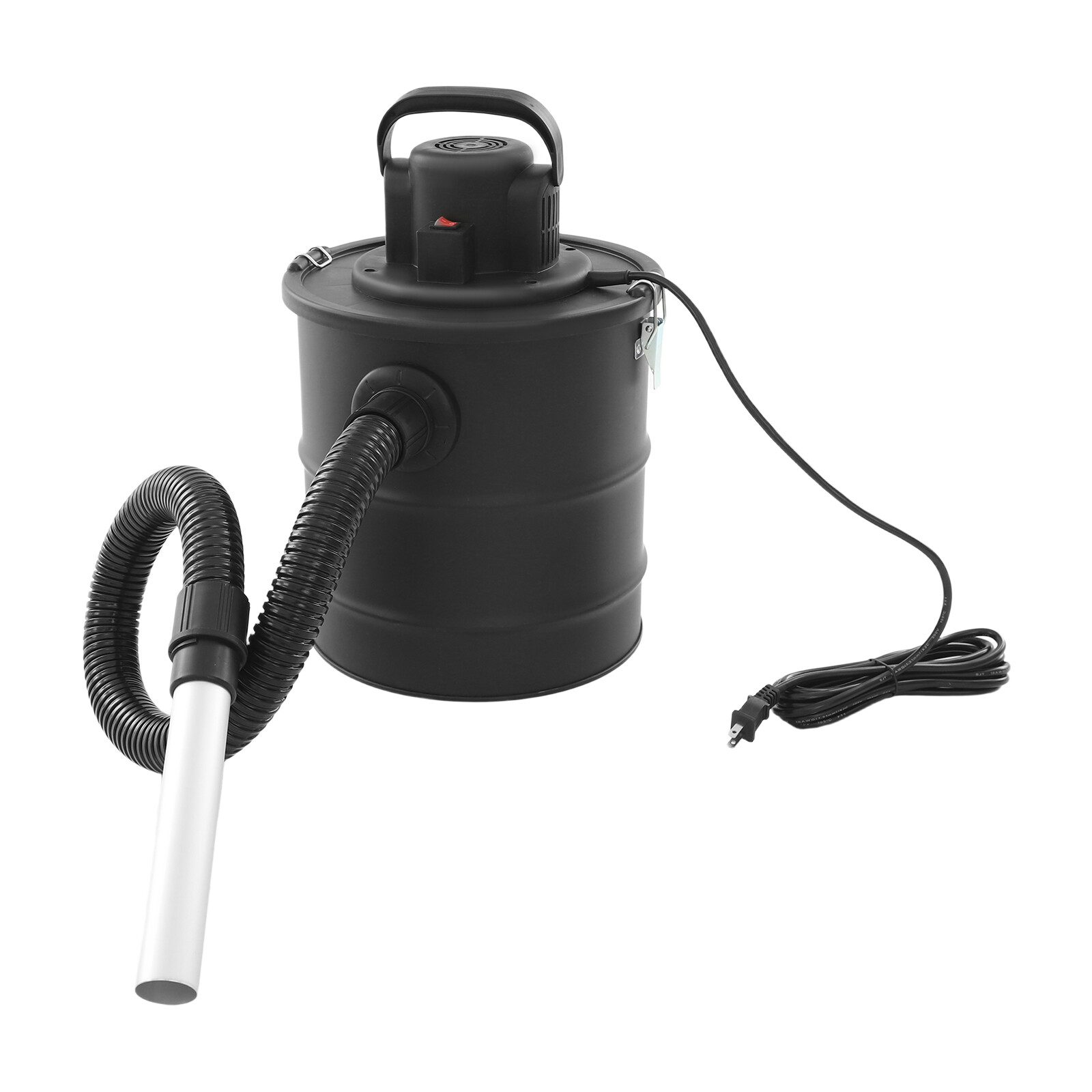 Miumaeov 1200W 18KPa Ash Vacuum Cleaner Fireplace BBQ Grills Ash Cleaning Machine with 20L Dust Collection Bin