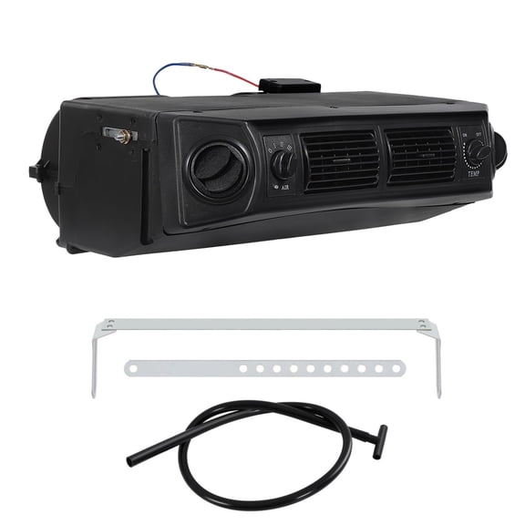 Miumaeov 12V Car AC Evaporator, 80W Portable AC for Car Universal Unit, Air Conditioner for Car Under-Dash, AC for Car 32 Pass 4 Way Coil, Car Air Conditioner for RV Truck (Cooling Only)