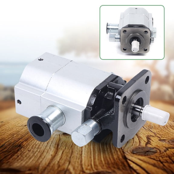 Miumaeov 13 GPM Hydraulic Log Splitter Pump Hi Lo Gear Pump 3000PSI 2 Stage 1/2" Shaft Wood Processor