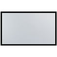 thumbnail image 1 of Miumaeov 130" Fixed Aluminum Frame Projector Screen White Glass Fiber Home Theatre HD TV Projection, 1 of 12