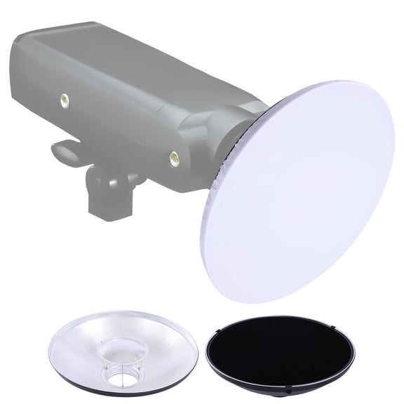 Miumaeov 16in Reflector Diffuser Aluminum Standard Honeycomb Grid Studio Flash for Bowens