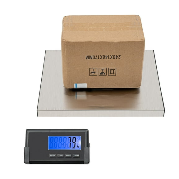 Miumaeov 180kg/396lbs Digital Shipping Scale Lightweight Scale Packages Electronic Scale CordlessLCD Display