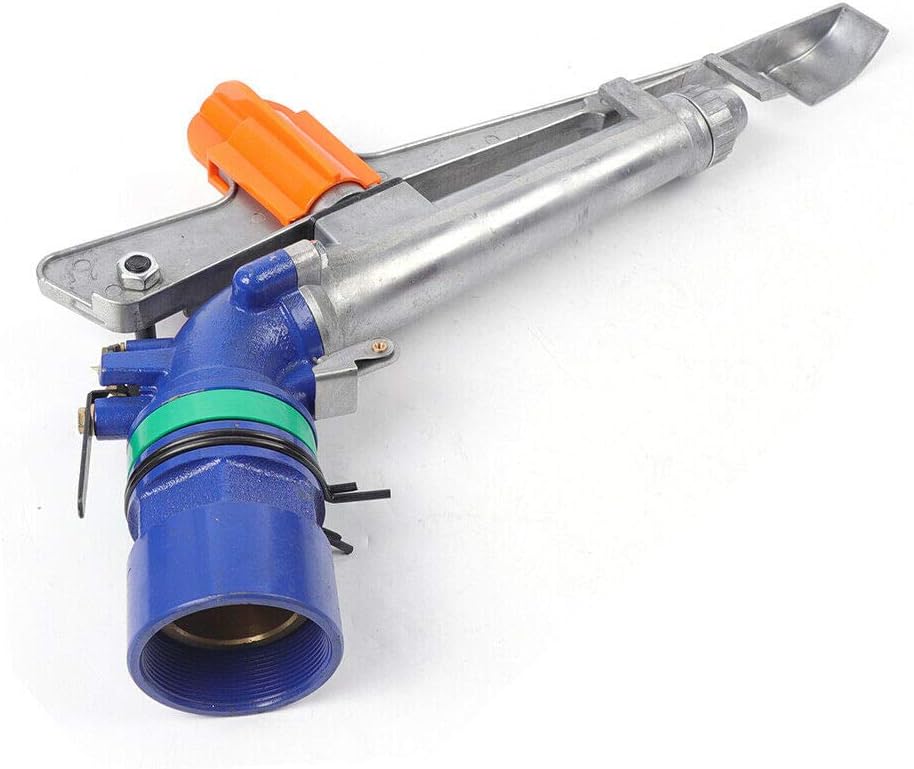 Miumaeov 2" Water Spray Gun Large-Area Agriculture Irrigation Watering Sprinkler for Garden Farm Lawn