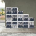 thumbnail image 1 of Miumaeov 20/24pcs Shoe Storage Box Organizer Case Foldable, 1 of 8