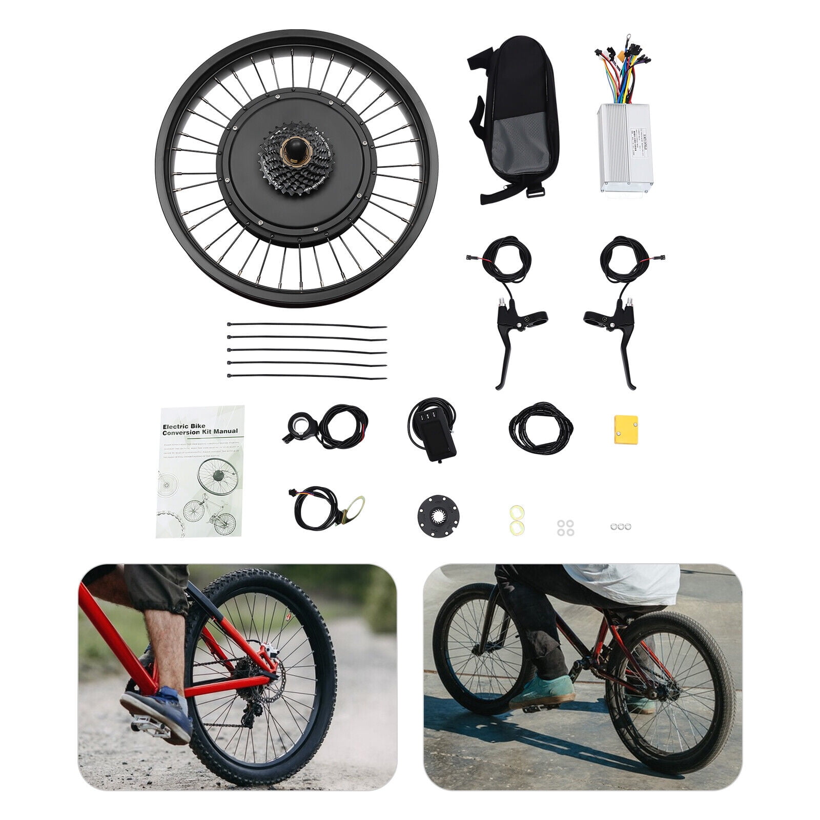 electric bicycle assist motor Bike for Adults 550W Motor, Foldable 14" E-Bike 23MPH, 35 Mile, Removable 48V 12Ah Battery, UL 2849 Certified, AI Chip,Multi-Shock Absorption,Anti-Theft Remote, Dual Disc Brakes,Commuting : Sports & Outdoors Discover the top Miumaeov 20'' FAT Wheel E-Bike