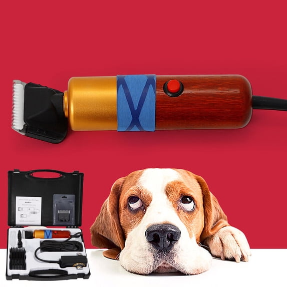 Miumaeov 200W Electric Professional Sheep Shears Dog Clippers Electric Shears for Dogs Pet Supplies with Blade Animal Shave Grooming Farm for Dogs Cat Goat Alpaca Llamas