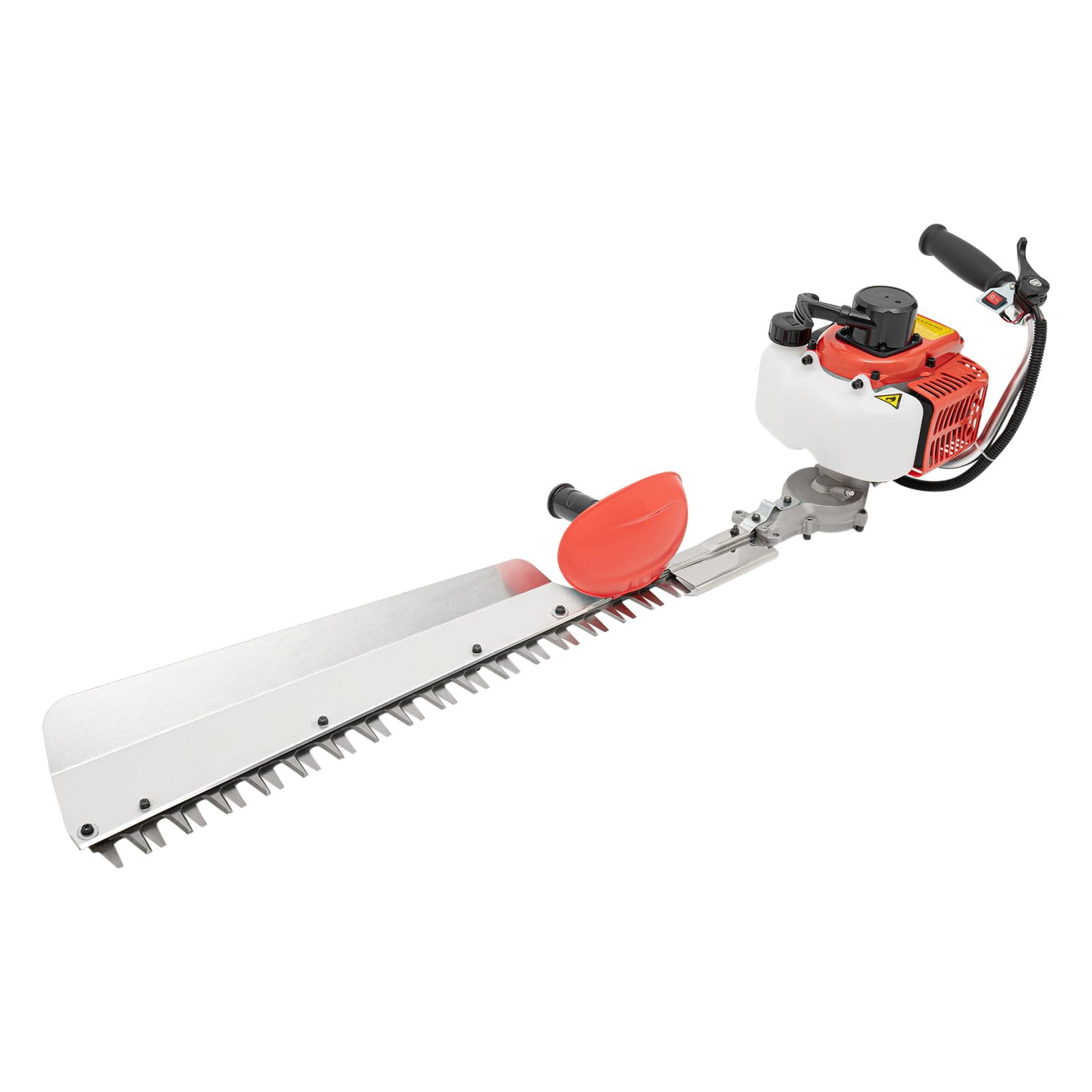 Miumaeov 22.5CC Gas Hedge Trimmer, 24" Single-Sided Blade Gas Powered Hedge Trimmer, Gas Hedge Trimmers 2 Cycle Handheld, Gas Trimmer for Garden Bushes