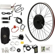 Miumaeov 25 48V Front Wheel Electric Bicycle Conversion E-Bike DIY Motor Hub Set 700CC