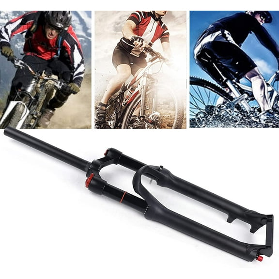 Miumaeov 26" Bike Shock Absorber Suspension Front Fork Air Shock Rebound 120mm for MTB Mountain Bike