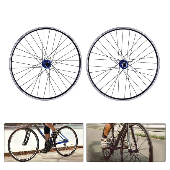 Miumaeov 27.5" Mountain Bike Front Rear Wheelset Aluminum Alloy Rim MTB Wheelset Quick Release Disc Brake