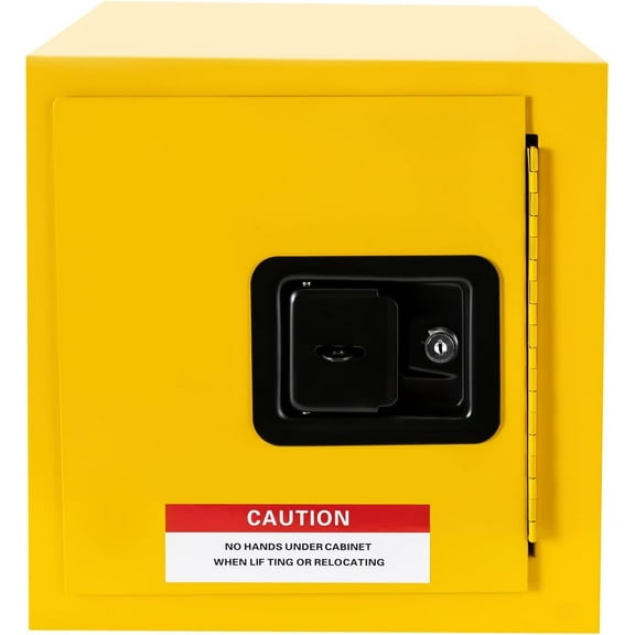 Miumaeov 2Gal Chemicals Safety Storage Cabinet,Safety Storage Cabinet for Flammable Liquids,Explosion Proof Cabinet for Commercial Industrial