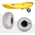 thumbnail image 1 of Miumaeov 2pcs Balloon Beach Wheels Replacement Beach Tires 10" PVC for Kayak Dolly Canoe, 1 of 9