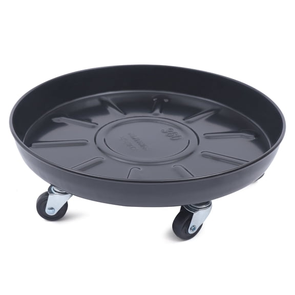 Miumaeov 3* Heavy Duty Plant Dolly Rolling Flower Pot Holder Stand 14.17"