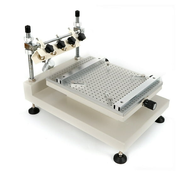 Miumaeov 3040 Solder Paste Printer, SMT/SMD Screen PCB Stencil Printer SMT Manual Screen Printer 11.81*15.75in