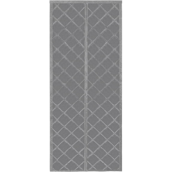 Miumaeov 34 x 82 inches Magnetic Thermal Insulated Door Curtain Noise Reduction&Soundproof Warm CurtainsCenter Opening Doorway Curtain